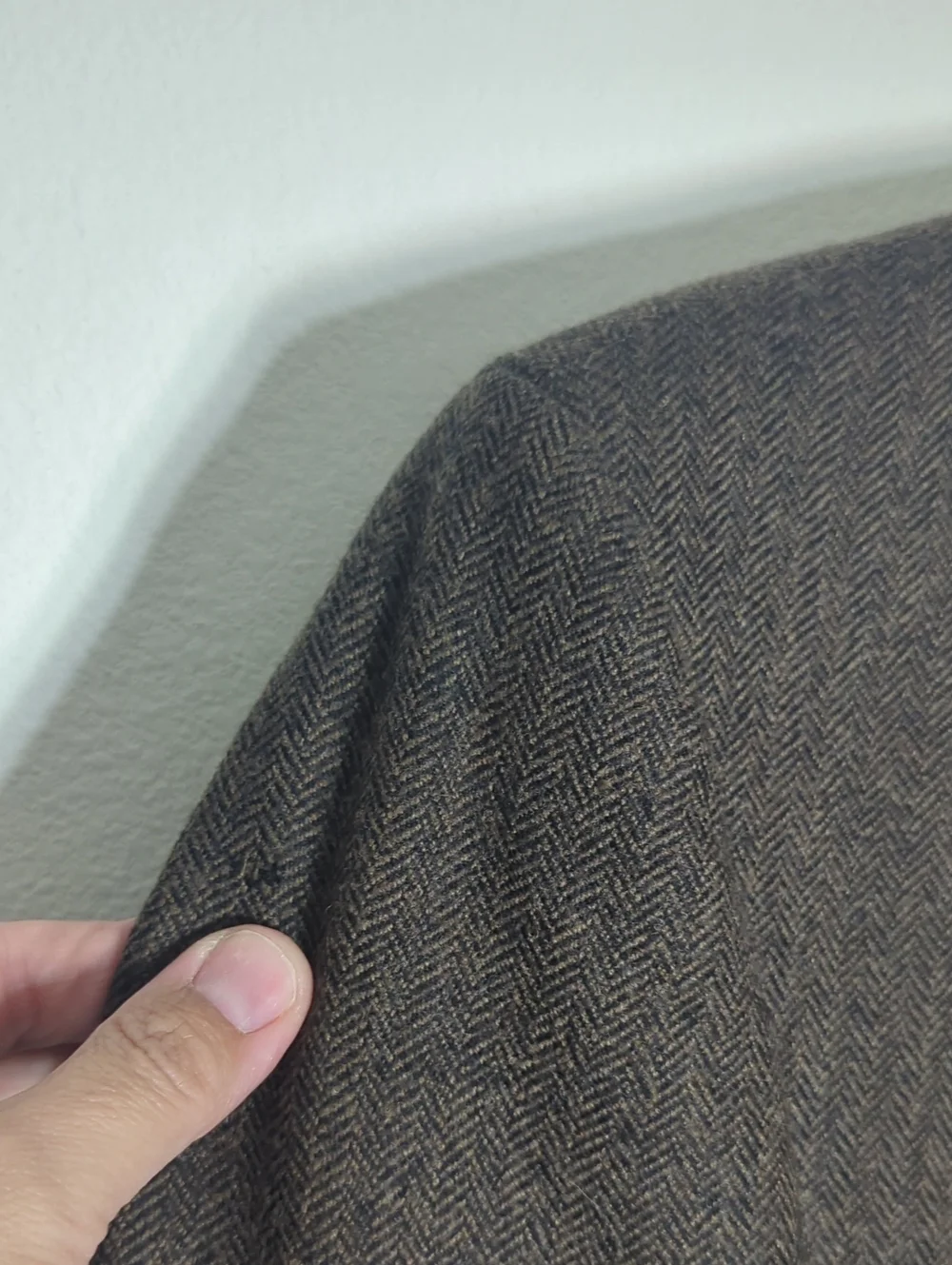 Mens Blazer Lot 100% Wool for Crafters Upcycling Herringbone Houndstooth Autumn